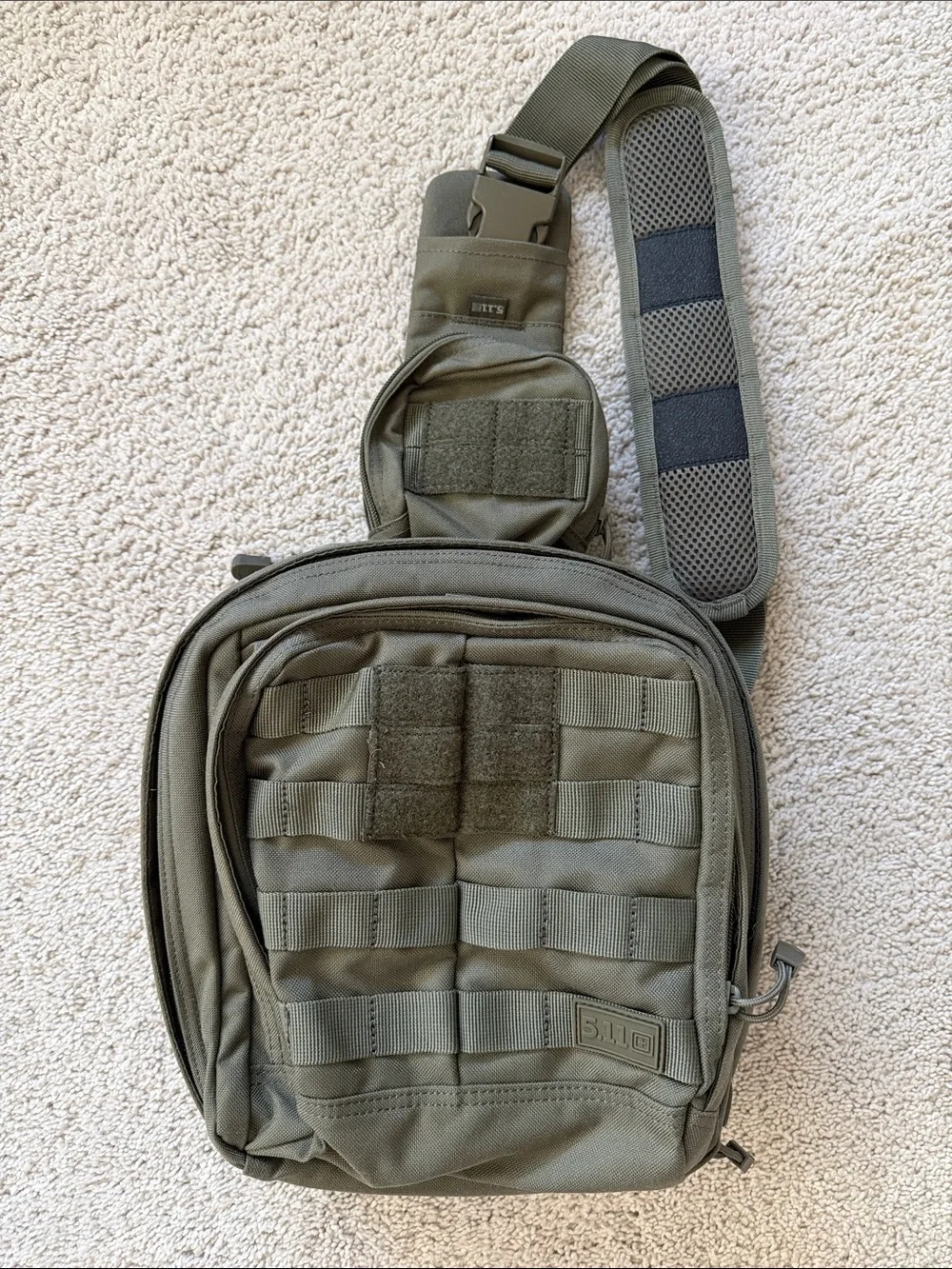 5.11 Tactical Olive Green Single-Shoulder Sling Pack